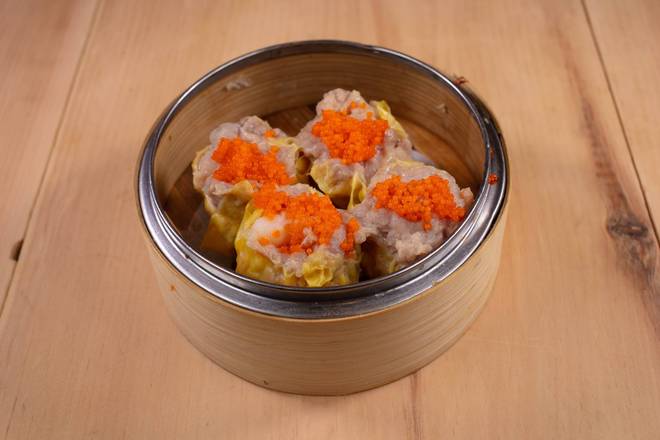 Steamed Shrimp & Pork Dumpling (Siu Mai 魚子蒸燒賣